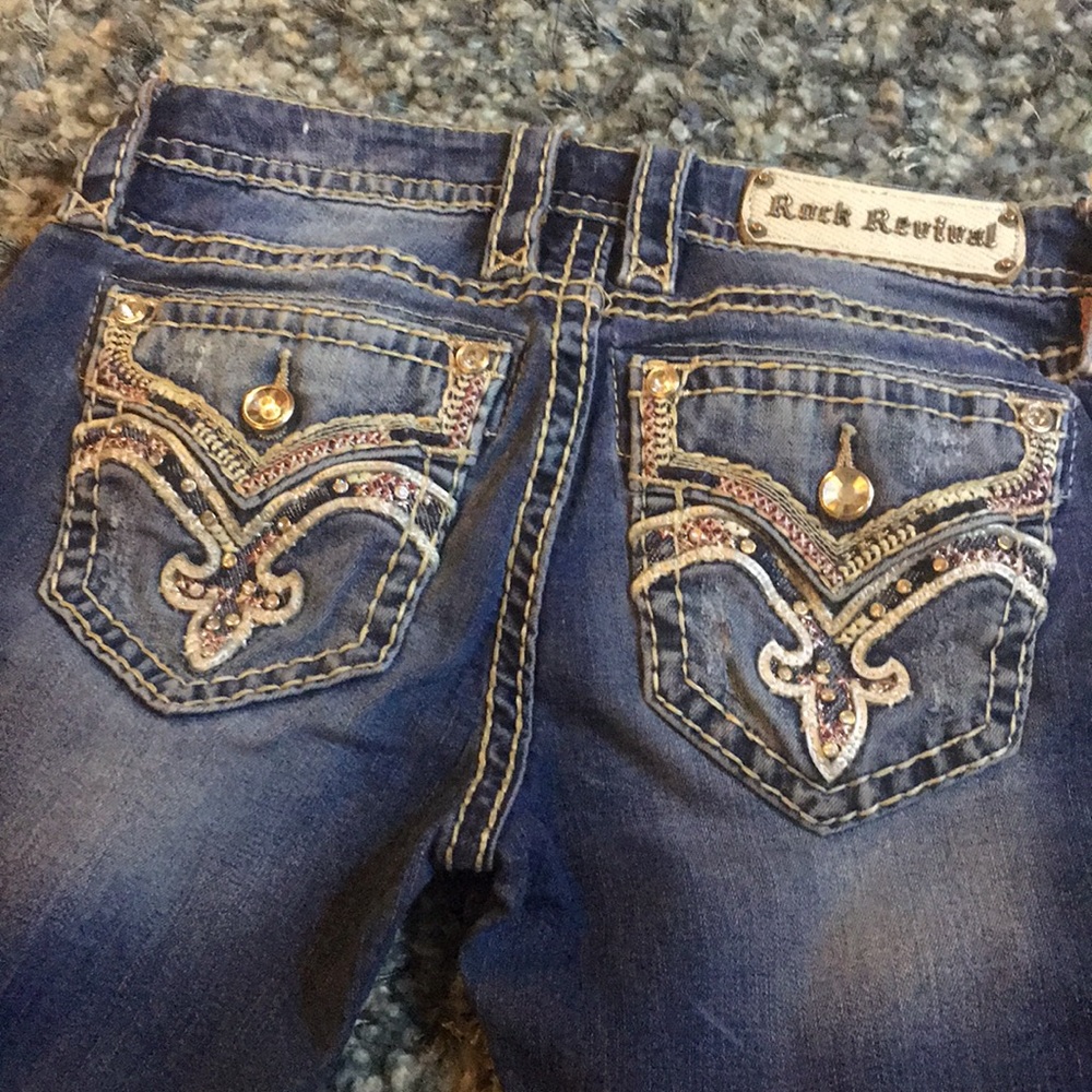 rock revival jeans! perfect condition